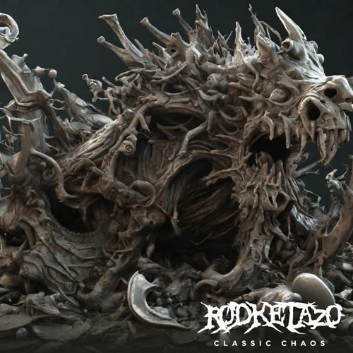 Portada de Classic Chaos: criatura formada por huesos y estructuras orgánicas.